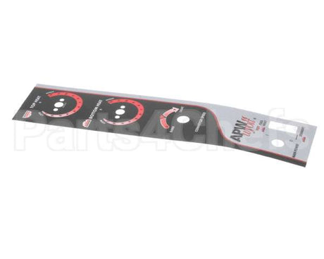 93310070 Apw Wyott Label, Bt15 Control