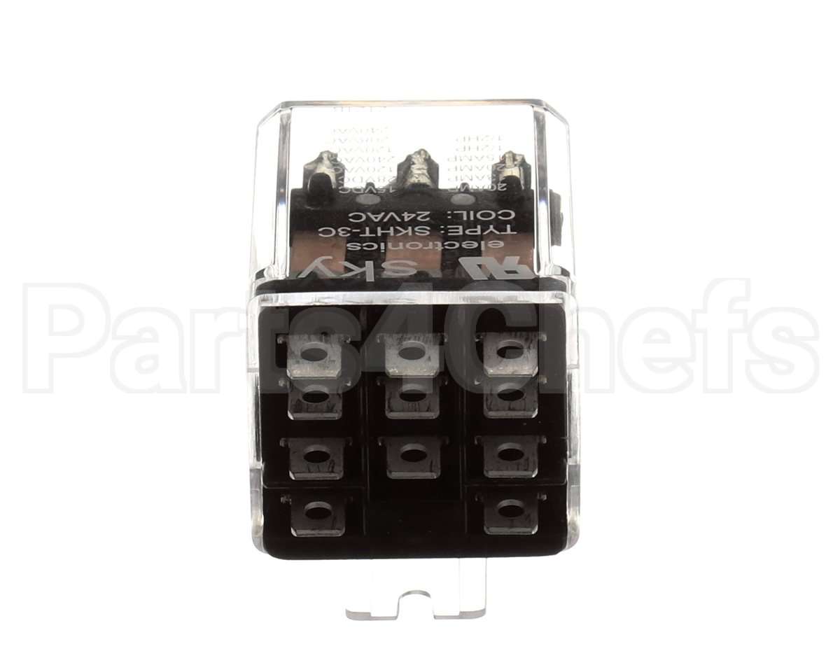 94-007 Mars Air Systems Relay, 3 Pole, 2 Throw, 24V Co