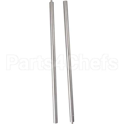 943-017S Compatible Prince Castle Rods, Guide, W/4 Cushions, 2-Pk