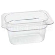 94CW-135 Compatible Cambro Pan Poly Ninth X 4 -135 Clear Qd
