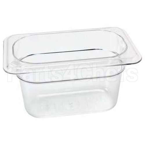 94CW-135 Compatible Cambro Pan Poly Ninth X 4 -135 Clear Qd