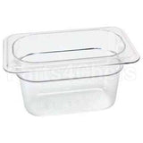 94CW135 Compatible Cambro Pan Poly Ninth X 4 -135 Clear Qd