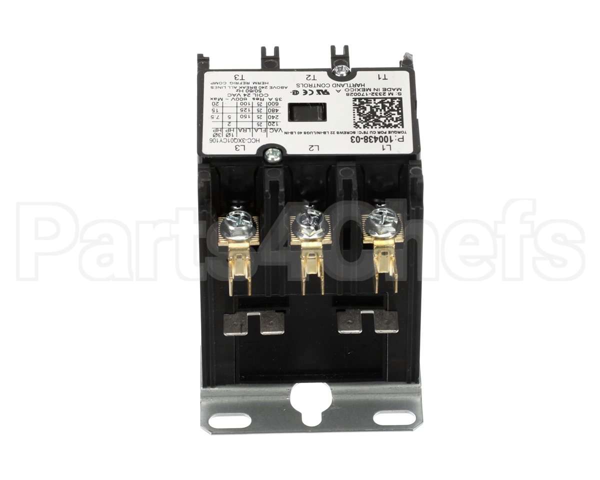 95M57 Heatcraft 24V(460V) 25Amp 3P Contactor