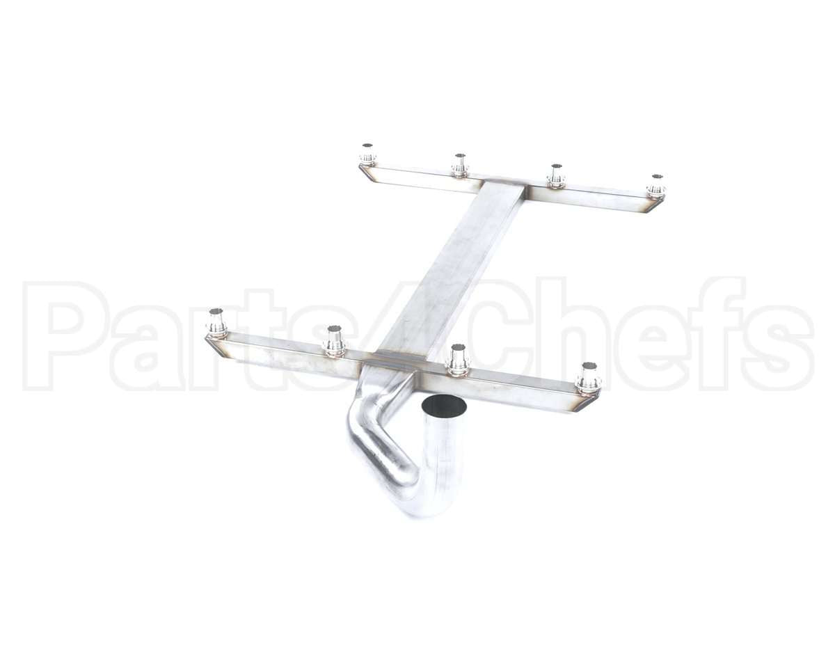 9607274 Meiko Wash System Ascending Pipe Squ