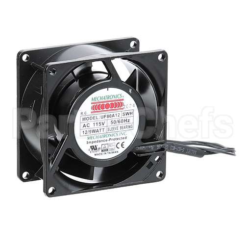 960833 Compatible Vulcan Fan, Axial, 115V, 3-1/8"Sq