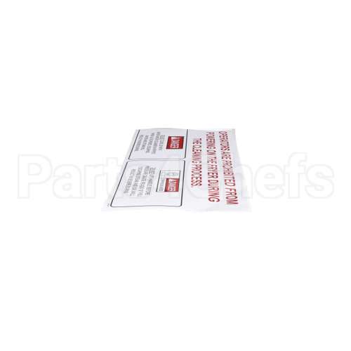 96705 Henny Penny Label-Operational Haz, Aus