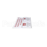 96705 Henny Penny Label-Operational Haz, Aus