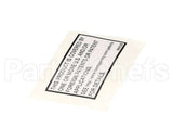 96952 Henny Penny Label-Patent, General