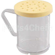 96SKRC135 Compatible Cambro Shaker W/Chse Lid -135 10 Oz Clear