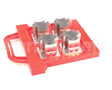 980-000-10C Prince Castle 3/16" Replacement Pusher Head-Tomato
