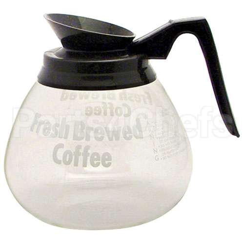 98005 Compatible Grindmaster Decanter Glass 64Ozblack