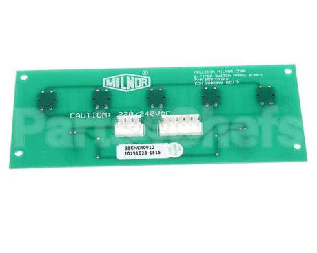 98CMCR0912 Milnor Bd:mwr Opl Status->Test