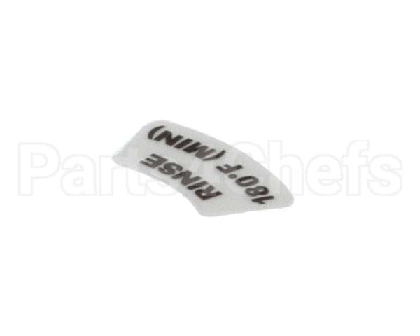 9905-002-97-62 Jackson Decal, Rinse 180F (Min)