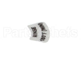 9905-002-97-62 Jackson Decal, Rinse 180F (Min)