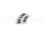 9905-002-97-62 Jackson Decal, Rinse 180F (Min)