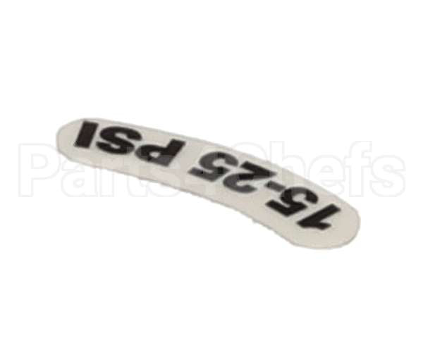 9905-002-97-74 Jackson Decal, 15-25 Psi