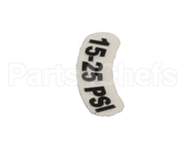 9905-002-97-74 Jackson Decal, 15-25 Psi