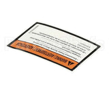 9905-004-08-16 Jackson Decal, Disconnect Power Warning (Ecolab