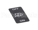 9905-011-61-70 Jackson Decal Off/Fill/On