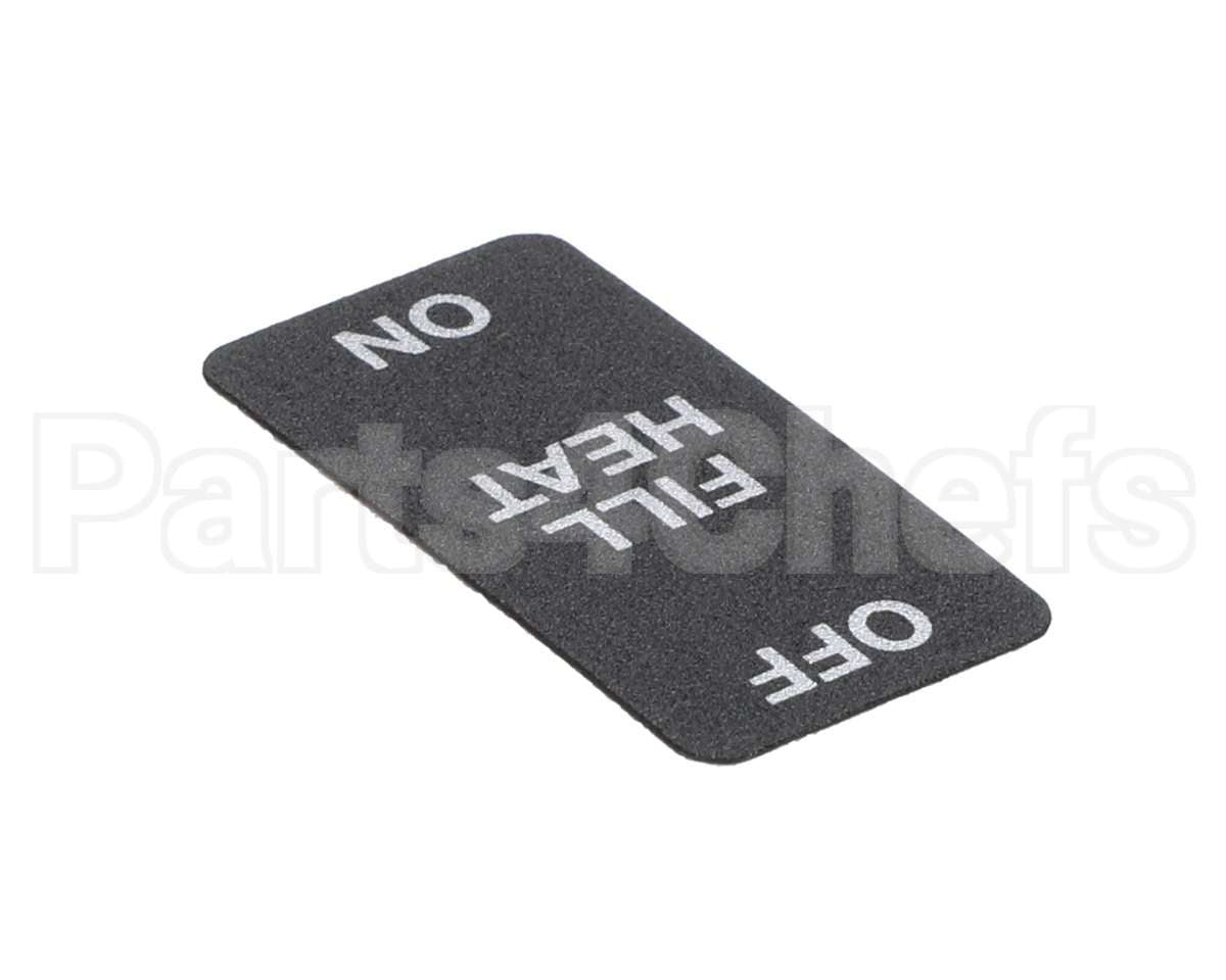 9905-011-61-70 Jackson Decal Off/Fill/On