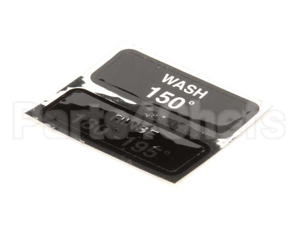 9905-100-43-21 Jackson Decal, Wash And Rinse Temperature