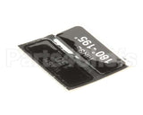 9905-100-43-21 Jackson Decal, Wash And Rinse Temperature