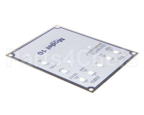 9905-500-07-10 Jackson A-Panel, Control Decal W/Overload