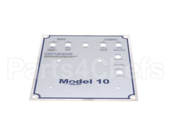 9905-500-07-10 Jackson A-Panel, Control Decal W/Overload