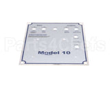 9905-500-07-10 Jackson A-Panel, Control Decal W/Overload