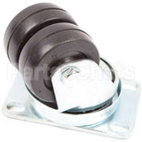 99641 Compatible Silver King Caster Plate 2 Wh/2 7/8 Th