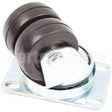 99641 Compatible Silver King Caster Plate 2 Wh/2 7/8 Th
