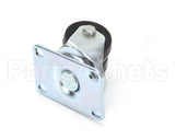99641 Silver King Caster Plate 2 In Wh/2 7/8 In Th