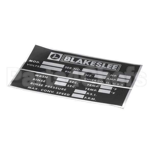 99705 Compatible Blakeslee Data Label
