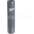 9982GR-4 Compatible Intermetro Boot, Post, Gray Pvc, Pk 4