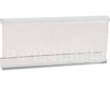 9990CL Compatible Intermetro Marker, Shelf, 3X1-1/4", Clear
