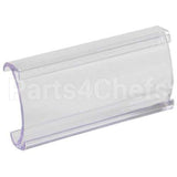9990P Intermetro Holder, Shelflabel(3X1-1/4, Gry
