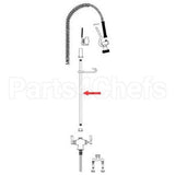9M Compatible TS Brass Risertube, 32"(Leadfree)