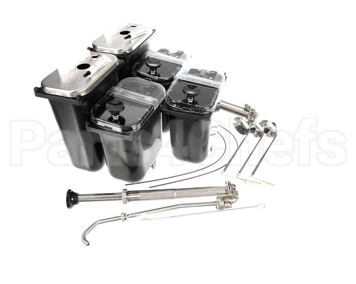 A050-11151 Master-Bilt 2 Chocolate/Syrup Pumps, 3 Jar