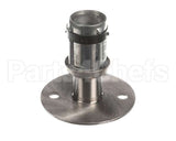 A10-0854-C Component Hardware 1-5/8" Round Stainless Steel Clad Zinc D