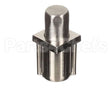 A14-0651-C Component Hardware 112" Square Stainless Steel Clad Zinc