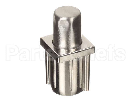 A14-0651-C Component Hardware 112" Square Stainless Steel Clad Zinc