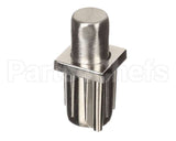 A14-0651-C Component Hardware 112" Square Stainless Steel Clad Zinc