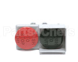 A16226A Biro Grn/Red Switch Btn Assem. W/Spring