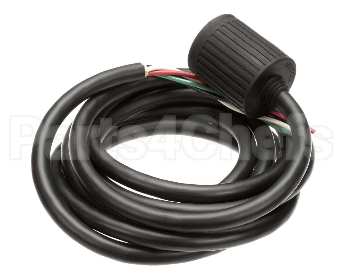 A241-4-12 Biro Cord 12 4 Wire W/Plug & Boot N