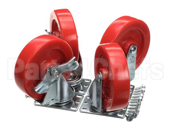 A35117 American Range Casters,Set(4)5 2 With Brake