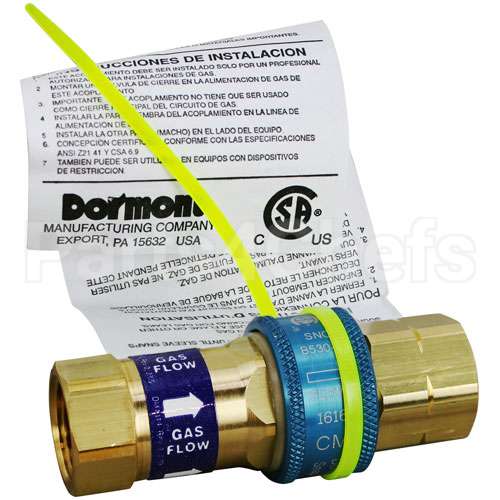 A50 Compatible Dormont Quick Disconnect ?- 1/2"