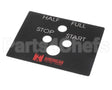 A546-009 Grindmaster Cecilware 1/2-Full Batch Decalfor Ncc T