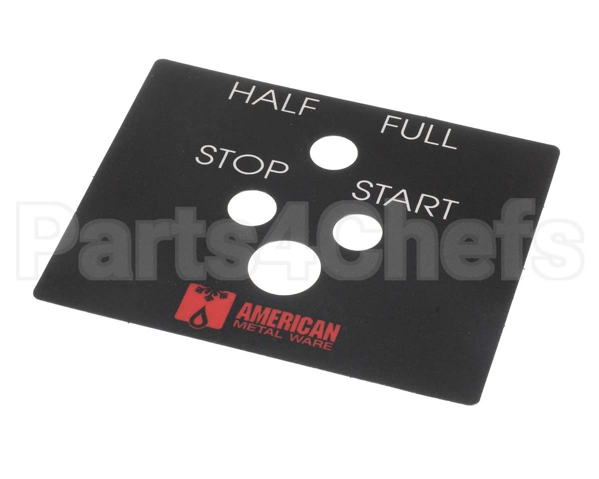 A546-009 Grindmaster Cecilware 1/2-Full Batch Decalfor Ncc T