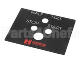A546-009 Grindmaster Cecilware 1/2-Full Batch Decalfor Ncc T