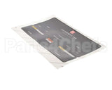A546-129 Grindmaster Cecilware P-400 Control Panel Overlay Black